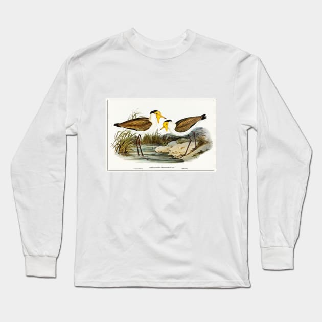 Masked Pewit Long Sleeve T-Shirt by WAITE-SMITH VINTAGE ART